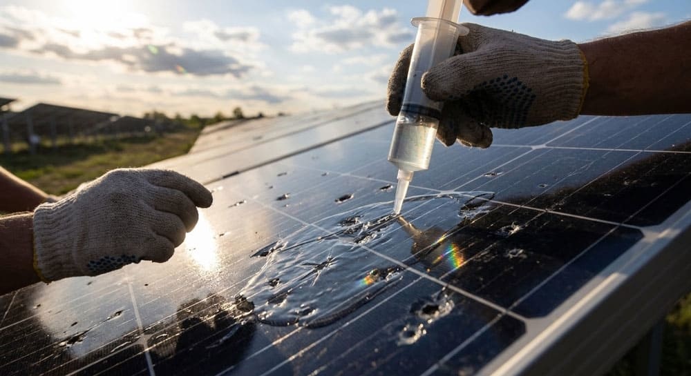 Реставрация солнечных панелей после повреждений