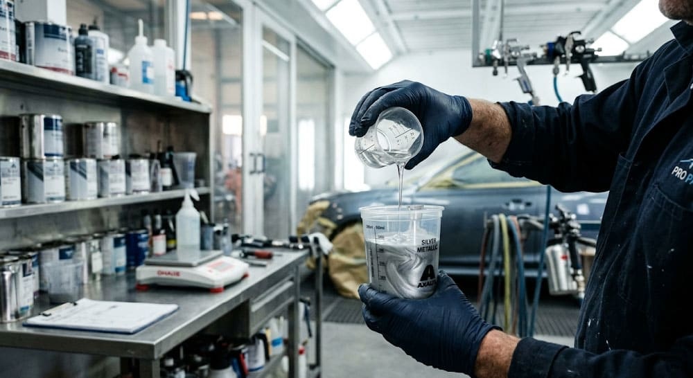 Какой отвердитель использовать для акриловой автоэмали
