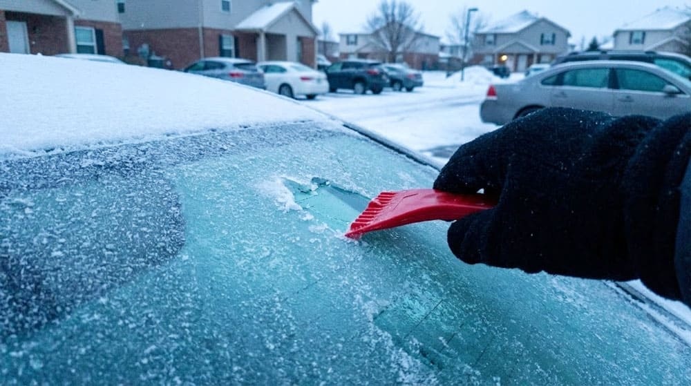 Как разморозить лобовое стекло автомобиля: 7 проверенных способов