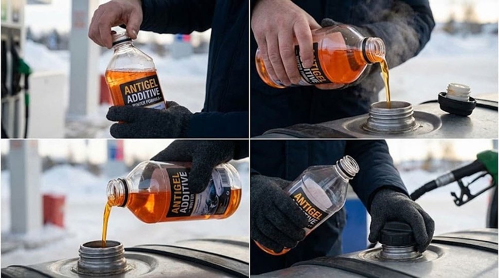 Пошаговая инструкция: правильная заливка антигеля в топливный бак дизельного автомобиля перед заправкой Пошаговая инструкция: правильная заливка антигеля в топливный бак дизельного автомобиля перед заправкой