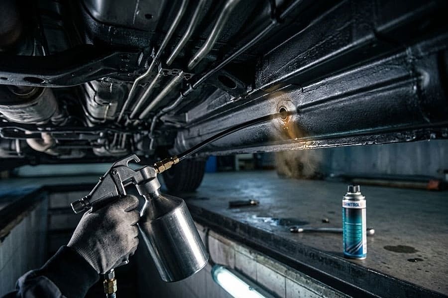 Антикоррозийная обработка скрытых полостей