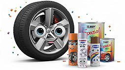 Краска для дисков авто