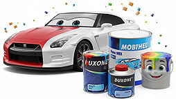 Краска в банках для авто