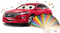 Краска для авто по коду и номеру цвета