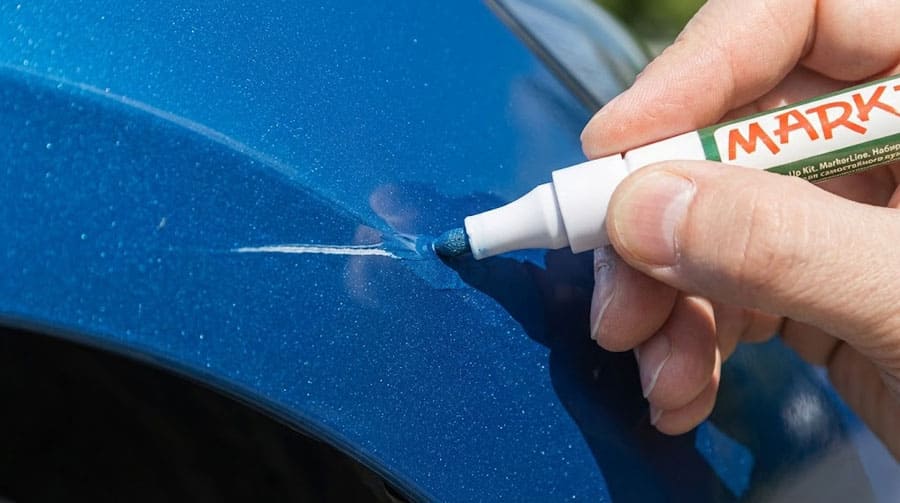 Маркер для подкраски авто Markerline: профессиональный карандаш для удаления сколов и царапин Маркер для подкраски авто Markerline: профессиональный карандаш для удаления сколов и царапин