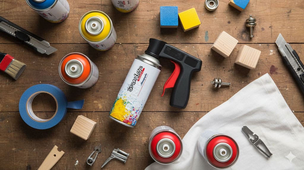 Насадка-пистолет на баллончик с краской Насадка-пистолет на баллончик с краской