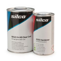 Лак для авто Silco 9040 X4 HS, 1л фото