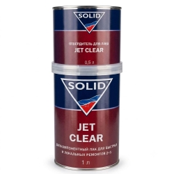 Лак быстросохнущий Solid Jet Clear, 1л  фото
