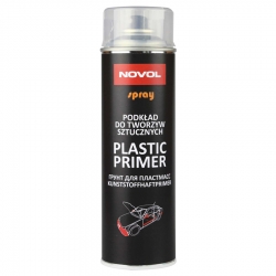 Novol Spray Plastic Primer - грунт для пластика в аэрозоле, 500мл фото