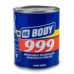 Герметик кистевой Body 999 на основе каучука, светло-бежевый, 1кг фото
