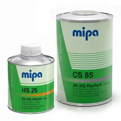Лак автомобильный Mipa 2K-HS-Klarlack CS 85 (1л) + отвердитель (0,5л) фото