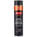 Novol Spray Acrylic Topcoat Black Matt, 600мл