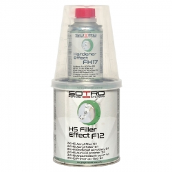 Грунт акриловый черный SOTRO Effect F12 (HS Acrylfiller 5:1), 800мл фото
