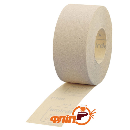 Smirdex P100, абразивная бумага в рулонах, 1м фото