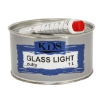 KDS GLASS Light Шпатлевка со стекловолокном облегченная 1л