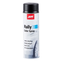 Черная матовая краска в баллончике APP Rally Color Spray, 500 мл