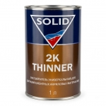 Растворитель универсальный Solid 2K Thinner для двухкомпонентных материалов, 1л 