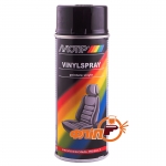 Краска для кожи в баллончике Motip VinylSpray, черная, 400 мл