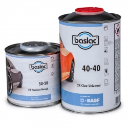 Baslac 40-40 HS Лак универсальный 1л + отвердитель (0.5л) фото
