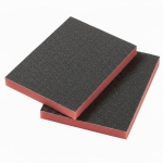 Абразивная губка Smirdex 920 Fine-Red, 2-сторонняя (2x2)