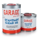 Garage Standart Clear HS Акриловый лак 1л + отвердитель 0,5л