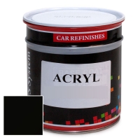 Автоэмаль акриловая черная Car Refinishes Lada 601, 800мл