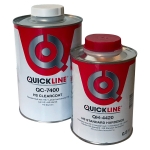 QuickLine HS QC-7400 Прозрачный лак 1л (комплект)