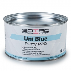 Шпатлевка SOTRO Uni Blue P20, 1.8кг фото