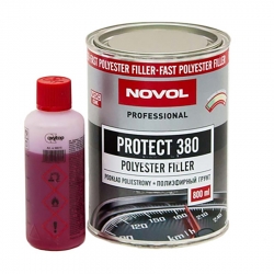 Грунт полиэфирный Novol PROTECT 380 1+1 0,8л фото