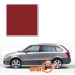 Flamenco Rot 9892 – краска для автомобилей Skoda