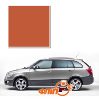 Tangerine Orange 9771 – краска для автомобилей Skoda