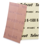 KOVAX 1911523 Абразивные листы TOLECUT 1/8 K1500 розовые