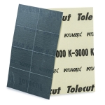 KOVAX 1911521 Абразивные листы TOLECUT 1/8 P3000 черные