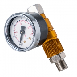 Регулятор давления с манометром ANI, резьба - 1/4 фото