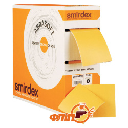 Smirdex Abrasoft P800 Бумага на поролоне (0,125м-1отрыв) фото