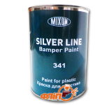 Mixon Silver Line 341, черная 0,75 л - структурная краска (бамперная краска)
