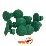 BE-GTN Green Tabs Nickel 21mm Клеевой грибок