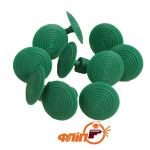 BE-GTQ Green Tabs Quater 27mm Клеевой грибок