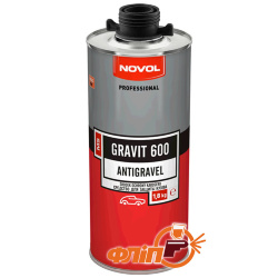Novol GRAVIT 600 MS Антигравийное покрытие, 37848 черное, 1.8кг фото