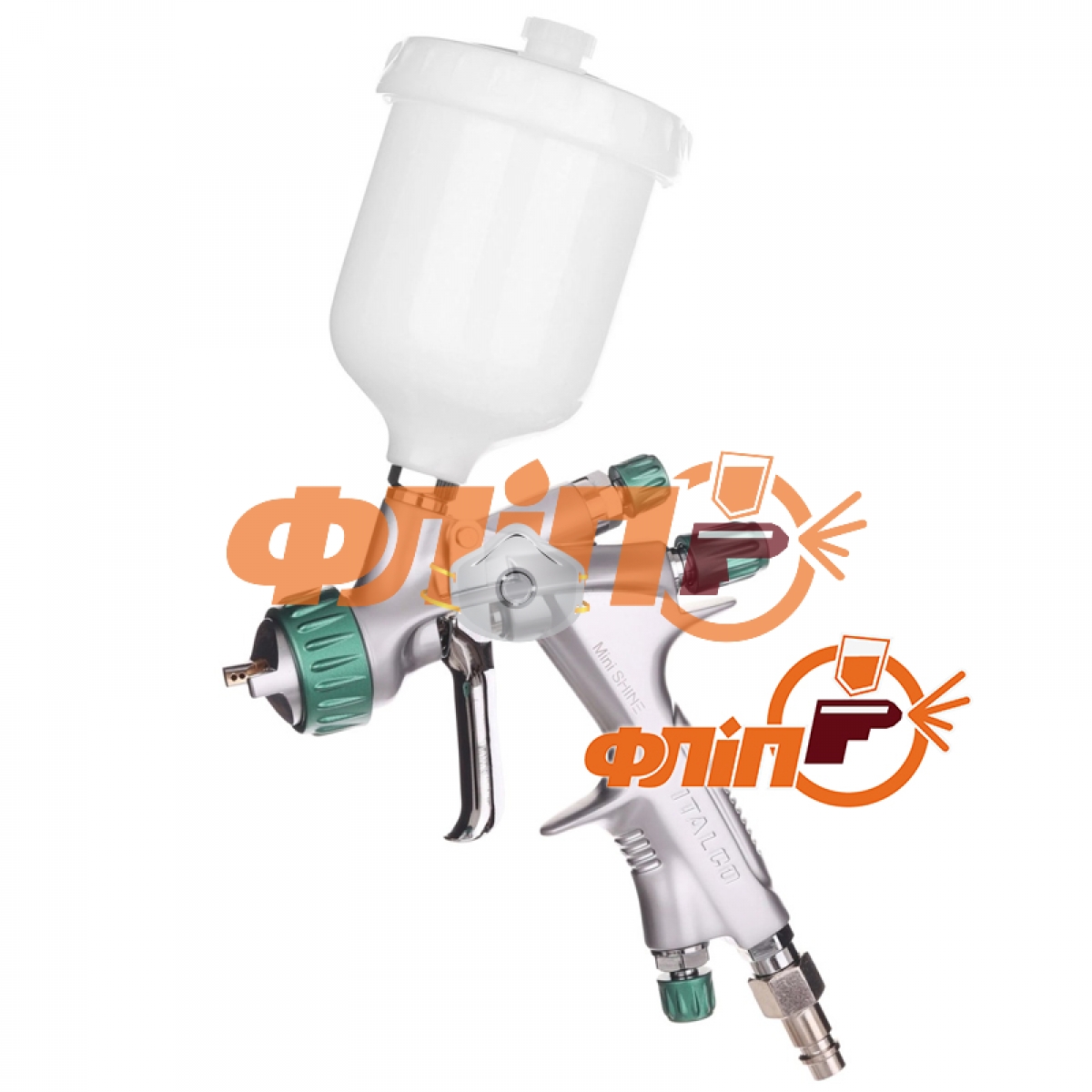Краскопульт Italco MINI Shine 1 HVLP 1.2 мм