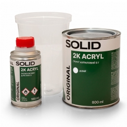 Solid 2K Acryl 5+1 Белый акриловый грунт, 800мл фото