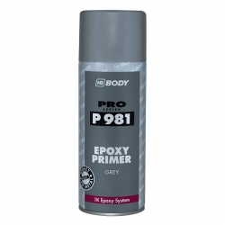Эпоксидный грунт в баллончике Body P981 1K EPOXY PRIMER, серый, 400мл фото