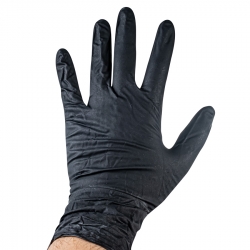 Colad Перчатки нитриловые XL, черные фото
