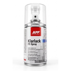 Двухкомпонентный лак 2К в баллончике APP Klarlack FD Spray фото