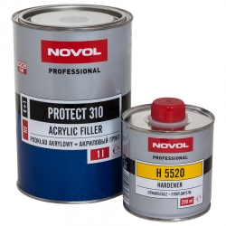 Novol PROTECT 310 HS 4+1 грунт акриловый черный 1л + активатор фото