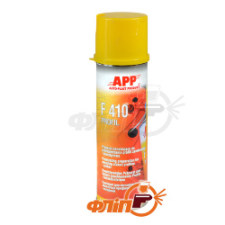 Антикор в баллончике APP F410 Profil Spray для защиты скрытых полостей, янтарный фото