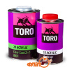 Toro 2К MS 8001 акриловый  лак 1л + отвердитель Toro 2К MS 8001 акриловый  лак 1л + отвердитель