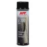 Антигравий в баллончике APP U200 UBS, черный