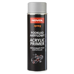 Novol Spray Acrylic Primer аэрозольный грунт серый, 500мл фото
