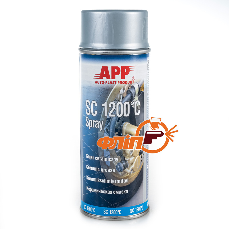 Смазка керамическая в баллончике APP S.C. 1200C°, 400мл